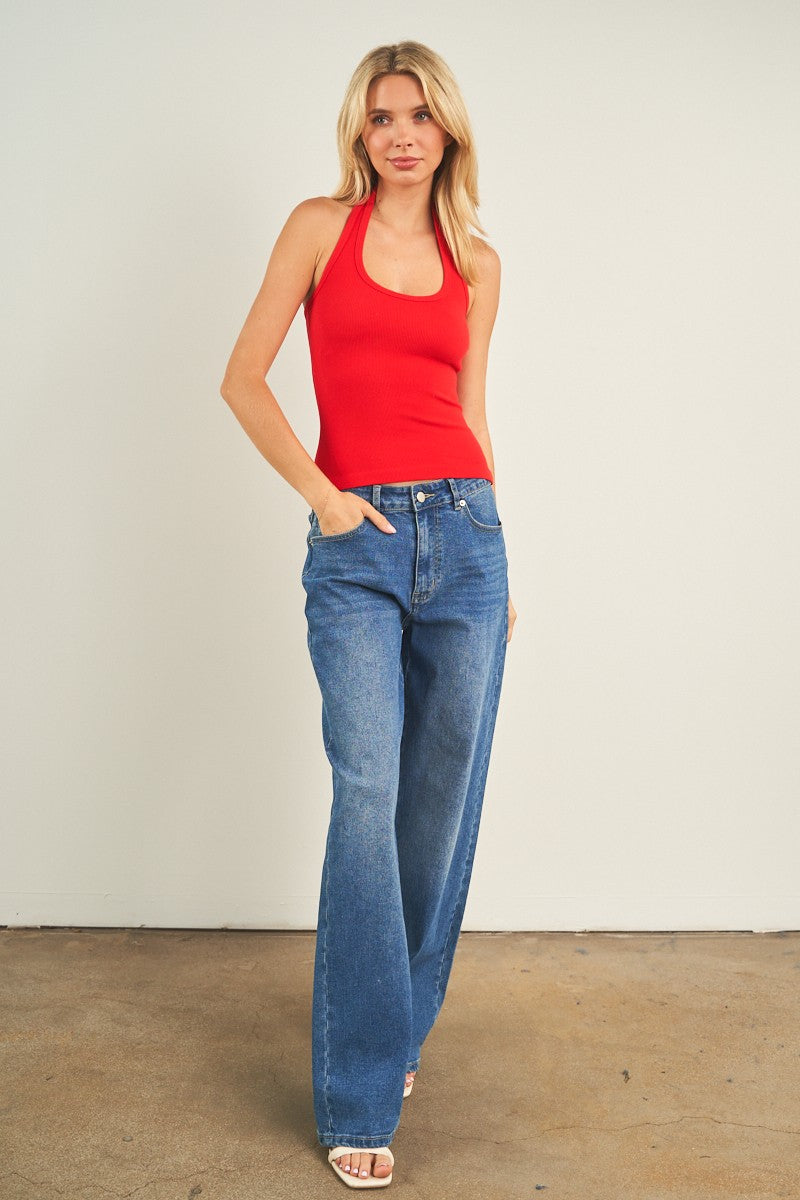 Halter Neck Side Cut Top – Thistle and Thread Boutique