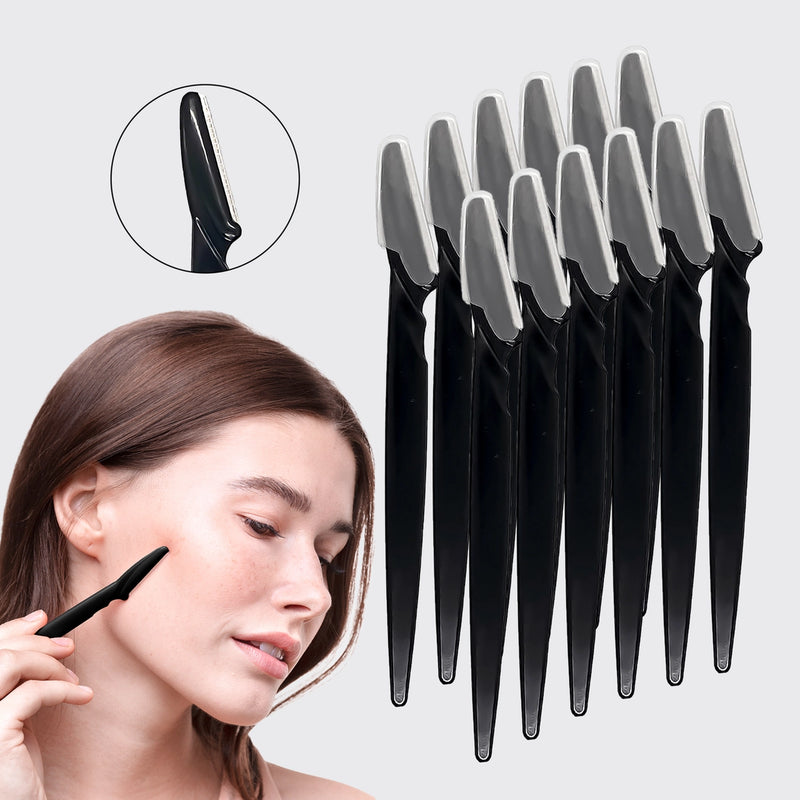 Dermaplaner 12 Pack - Black