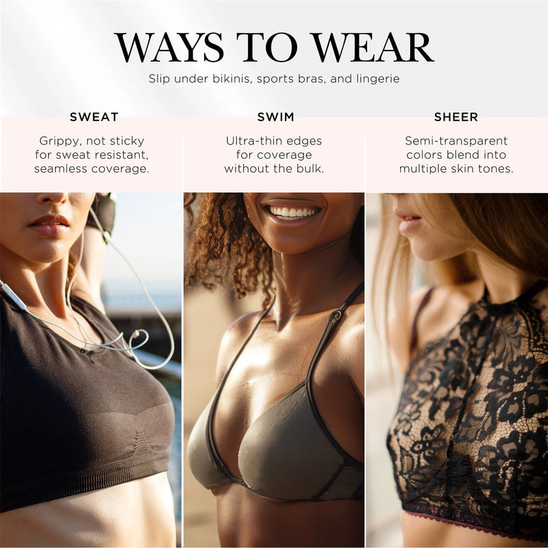 Nippies Skin Non-Adhesive Bra Liner No-Show Inserts