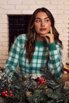 The Noelle Plaid Knit