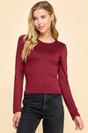 Long Sleeve Double Layered Top