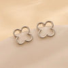 18K Stainless Steel Tarnish Free Waterproof Clover