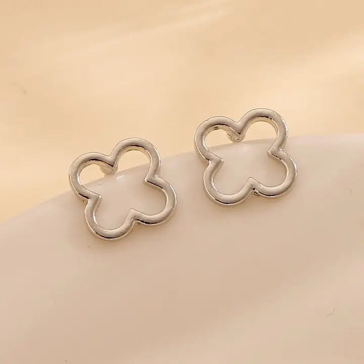 18K Stainless Steel Tarnish Free Waterproof Clover