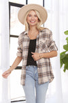 Plaid Button-Down Shirt