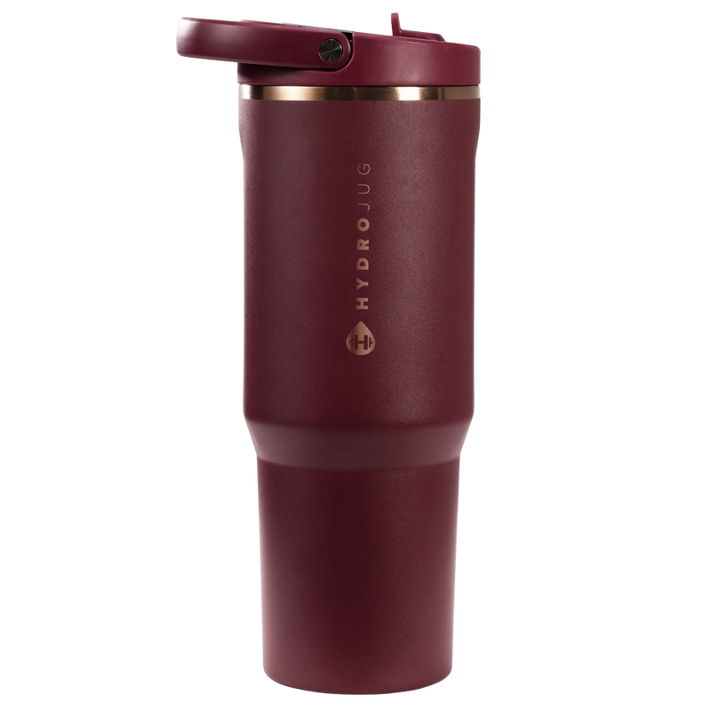 Merlot HydroJug 40 oz Sport Water Bottle