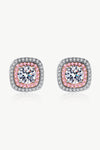 Geometric Moissanite Stud Earrings ALLOW 5-12 BUSINESS DAYS FOR SHIPPING