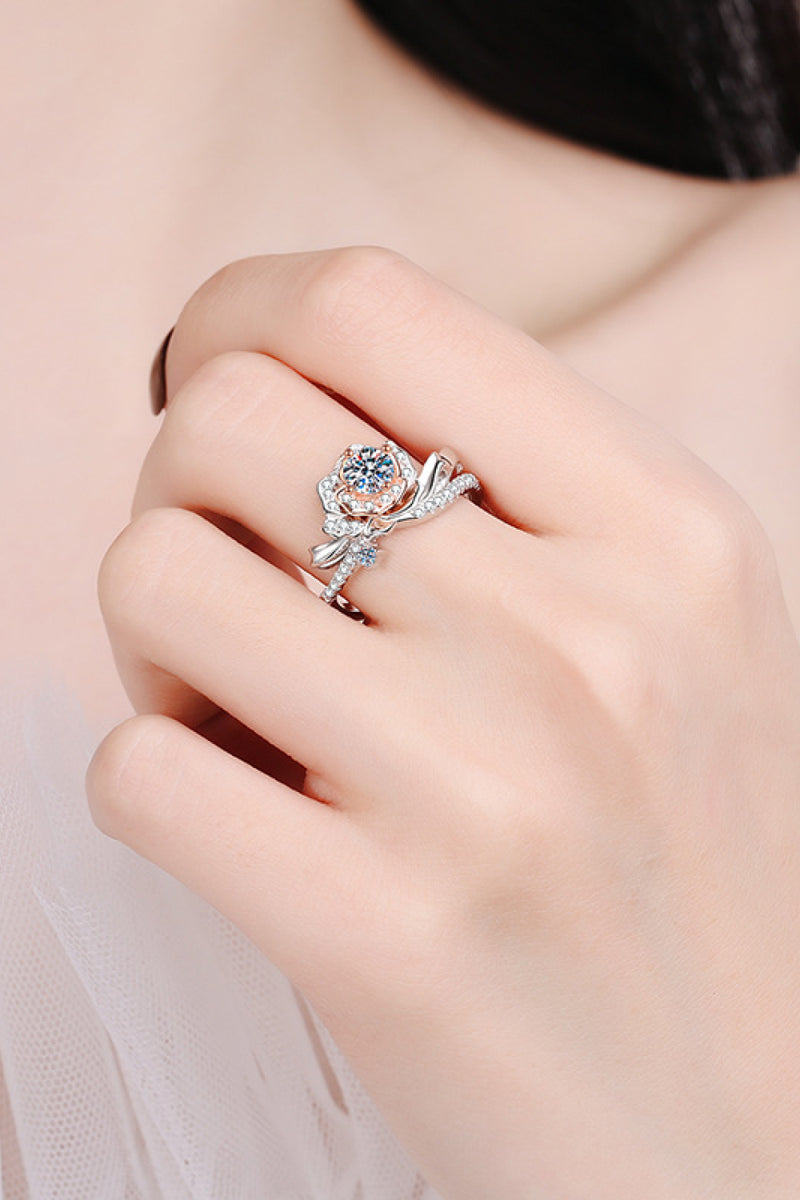 Moissanite Heart Ring ALLOW 5-12 BUSINESS DAYS FOR SHIPPING