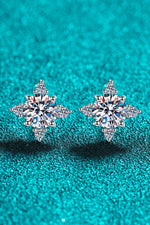 Four Leaf Clover 2 Carat Moissanite Stud Earrings ALLOW 5-12 BUSINESS DAYS FOR SHIPPING