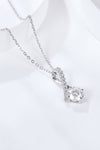 Special Occasion 1 Carat Moissanite Pendant Necklace(PLEASE ALLOW 5-14 DAYS FOR PROCESSING AND SHIPPING)