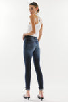 KanCan High Rise Button Down Skinny jeans
