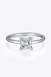 1 Carat Moissanite 925 Sterling Silver Solitaire Ring(PLEASE ALLOW 7-15 DAYS FOR ORDERING AND PROCESSING)