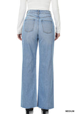 Zenana High-Rise Wide Leg Jeans