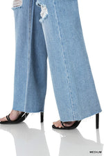 Zenana High-Rise Wide Leg Jeans