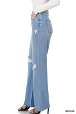 Zenana High-Rise Wide Leg Jeans