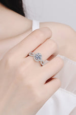 Moissanite Heart Rings ALLOW 5-12 BUSINESS DAYS FOR SHIPPING