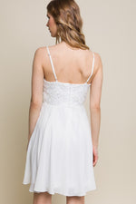 Crochet Lace Skater Dress