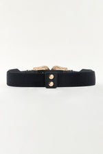 Symmetrical Zinc Alloy Buckle PU Leather Belt (PLEASE ALLOW 7-15 DAYS FOR SHIPPING AND PROCESSING)
