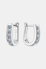 1 Carat Moissanite 925 Sterling Silver Earrings(PLEASE ALLOW 7-15 DAYS FOR ORDERING AND PROCESSING)