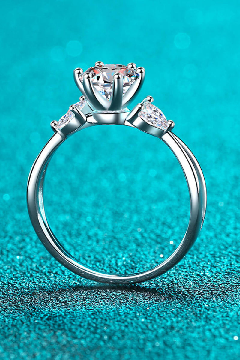Come With Me 1 Carat Moissanite Ring(ALLOW 5-15 BUSINESS DAYS FOR PROCESSING AND SHIPPING)