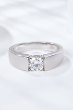 925 Sterling Silver I Carat Moissanite Ring(PLEASE ALLOW 5-14 DAYS FOR PROCESSING AND SHIPPING)