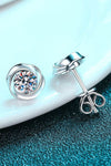 Feeling Fun Moissanite Stud Earrings(ALLOW 5-15 BUSINESS DAYS FOR PROCESSING AND SHIPPING)