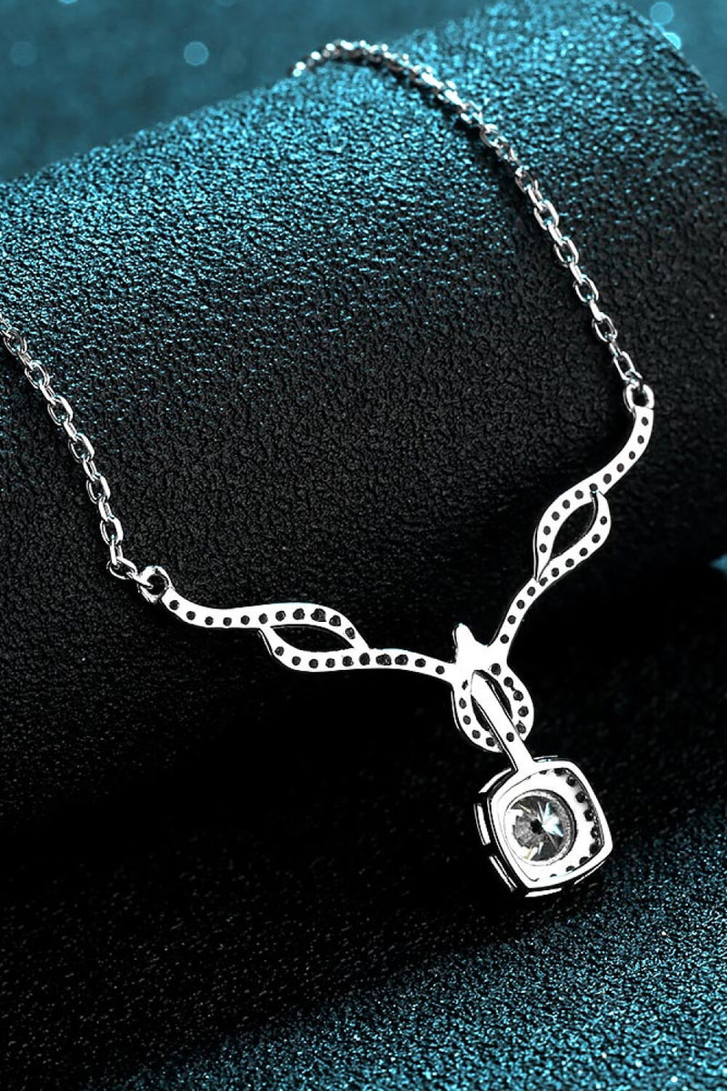 Right On Trend Moissanite Pendant Necklace ALLOW 5-12 BUSINESS DAYS FOR SHIPPING