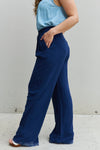 Business Casual High Waisted Relax Fit Trousers