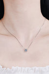 Moissanite Heart Necklace ALLOW 5-12 BUSINESS DAYS FOR SHIPPING