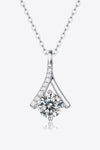 Special Occasion 1 Carat Moissanite Pendant Necklace(PLEASE ALLOW 5-14 DAYS FOR PROCESSING AND SHIPPING)