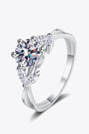 Come With Me 1 Carat Moissanite Ring(ALLOW 5-15 BUSINESS DAYS FOR PROCESSING AND SHIPPING)
