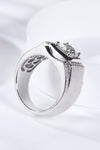 So Charmed 1 Carat Moissanite Ring(PLEASE ALLOW 5-14 DAYS FOR PROCESSING AND SHIPPING)