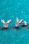 925 Sterling Silver Reindeer-Shaped Moissanite Ring ALLOW 5-12 BUSINESS DAYS FOR SHIPPING