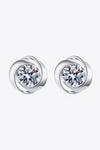 Feeling Fun Moissanite Stud Earrings(ALLOW 5-15 BUSINESS DAYS FOR PROCESSING AND SHIPPING)