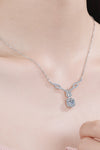 Right On Trend Moissanite Pendant Necklace ALLOW 5-12 BUSINESS DAYS FOR SHIPPING