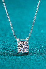 Moissanite Heart Necklace ALLOW 5-12 BUSINESS DAYS FOR SHIPPING