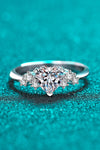 1 Carat Moissanite Heart Ring ALLOW 5-12 BUSINESS DAYS FOR SHIPPING
