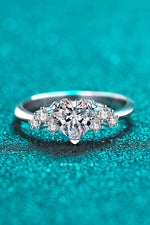 1 Carat Moissanite Heart Ring ALLOW 5-12 BUSINESS DAYS FOR SHIPPING