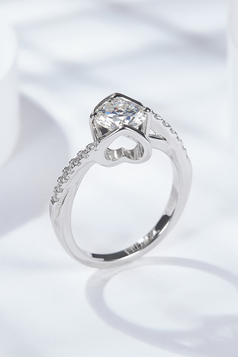 Limitless Love Platinum-Plated Moissanite Ring(ALLOW 5-15 BUSINESS DAYS FOR PROCESSING AND SHIPPING)