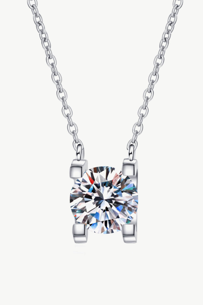 1 Carat Moissanite Chain Necklace ALLOW 5-12 BUSINESS DAYS FOR SHIPPING