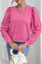Round Neck Long Sleeve Sweater
