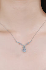 Right On Trend Moissanite Pendant Necklace ALLOW 5-12 BUSINESS DAYS FOR SHIPPING