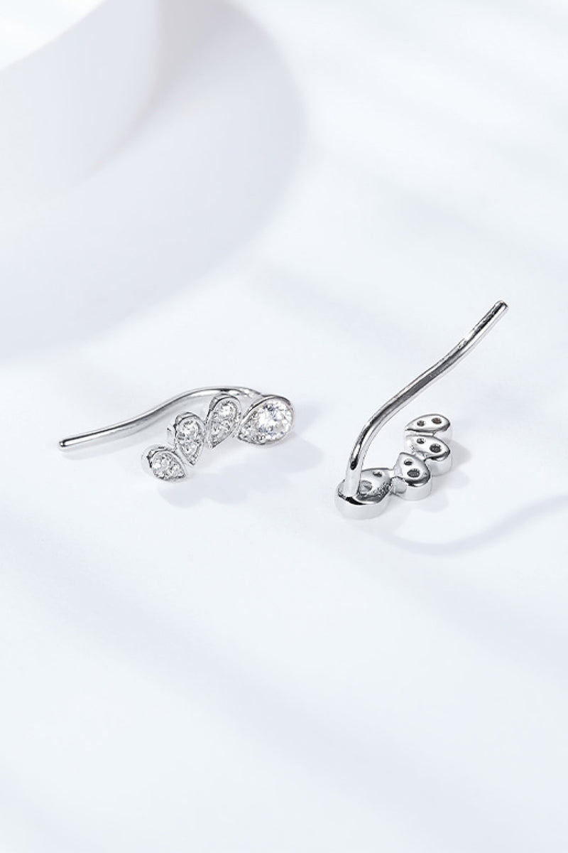 Pear Shape Moissanite Earrings(PLEASE ALLOW 5-14 DAYS FOR PROCESSING AND SHIPPING)