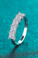 Romantic Surprise 2 Carat Moissanite Rhodium-Plated Ring ALLOW 5-12 BUSINESS DAYS FOR SHIPPING