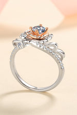 Moissanite Heart Ring ALLOW 5-12 BUSINESS DAYS FOR SHIPPING