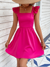 Pink Ruffle Sweet Dress (PLEASE ALLOW 5-14 DAYS FOR PROCESSING AND SHIPPING)