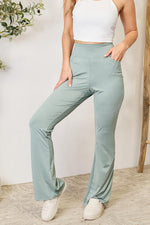 Full Size Wide Waistband Sports Pants
