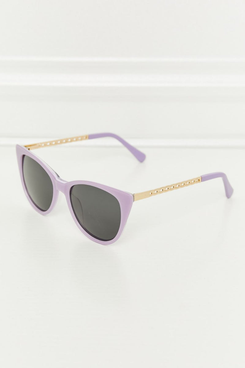 Cat-Eye Acetate Frame Sunglasses
