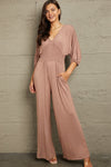 Smocking Waist Jumpsuit