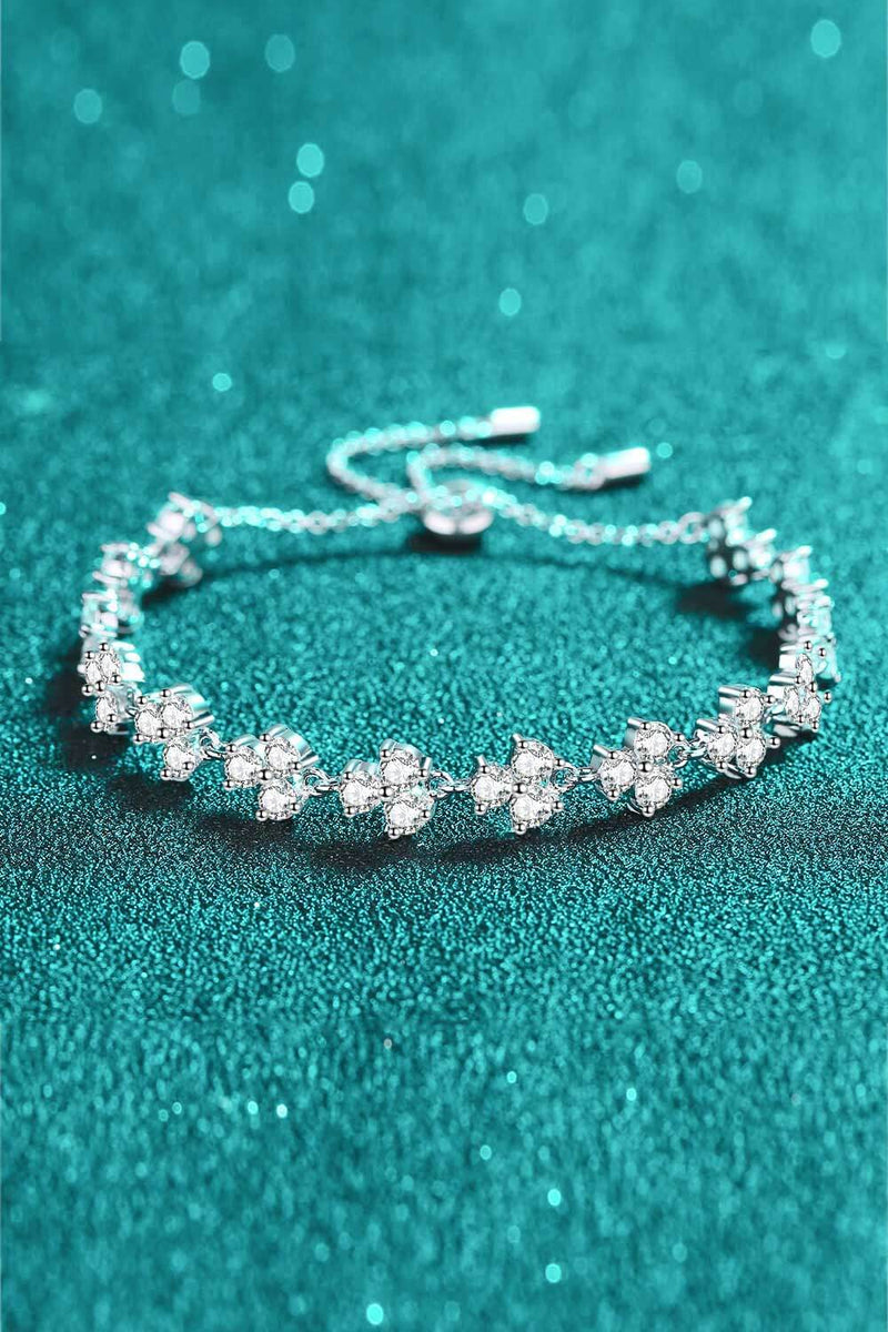 Adjustable Moissanite Bracelet ALLOW 5-12 BUSINESS DAYS FOR SHIPPING