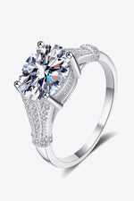 Unpredictable Day 3 Carat Moissanite Ring(ALLOW 5-15 BUSINESS DAYS FOR PROCESSING AND SHIPPING)